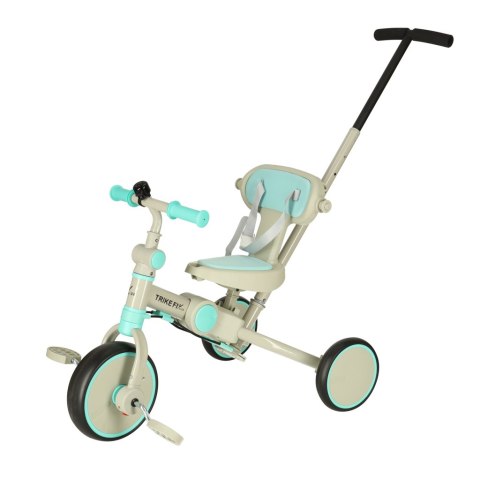 Rowerek trójkołowy TRIKE FIX V4 rower spacerówka rowerek biegowy 6w1 szary niebieski Rowerek trójkołowy TRIKE FIX V4 rower spacerówka rowerek biegowy 6w1 szary niebieski