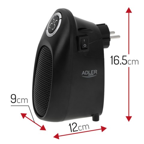 Termowentylator Adler AD 7726 Easy heater grzejnik elektryczny farelka 1500W Termowentylator Adler AD 7726 Easy heater grzejnik elektryczny farelka 1500W
