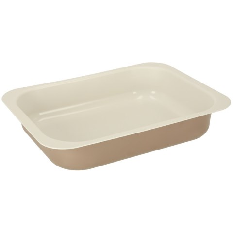 Blacha do pieczenia tortownica forma do ciast wypiek贸w t艂oczona 29cm x 22cm x 6cm br膮zowa Blacha do pieczenia tortownica forma do ciast wypiek贸w t艂oczona 29cm x 22cm x 6cm br膮zowa