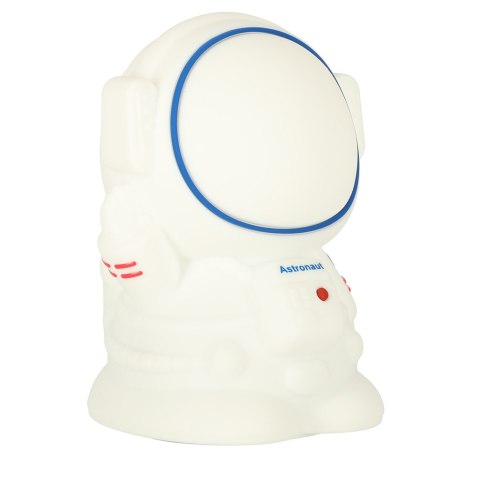 Lampka nocna dla dzieci silikonowa dotykowa miękka 8 LED USB RGB biała astronauta Lampka nocna dla dzieci silikonowa dotykowa miękka 8 LED USB RGB biała astronauta