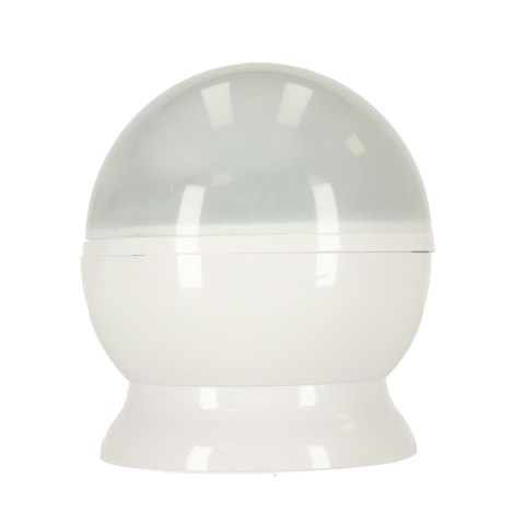 Lampka nocna projektor gwiazd 2w1 USB biała Lampka nocna projektor gwiazd 2w1 USB biała