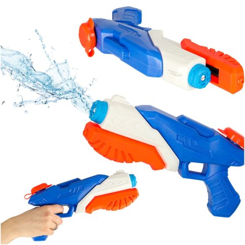 Pistolet na wodę wyrzutnia wodna 400ml niebieski Pistolet na wodę wyrzutnia wodna 400ml niebieski