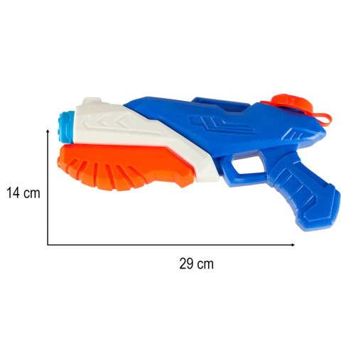 Pistolet na wodę wyrzutnia wodna 400ml niebieski Pistolet na wodę wyrzutnia wodna 400ml niebieski