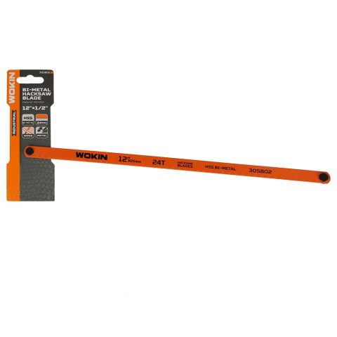 Brzeszczot bimetalowy do cięcia metalu drewna 300x12mm zestaw 2 sztuki WOKIN Brzeszczot bimetalowy do cięcia metalu drewna 300x12mm zestaw 2 sztuki WOKIN