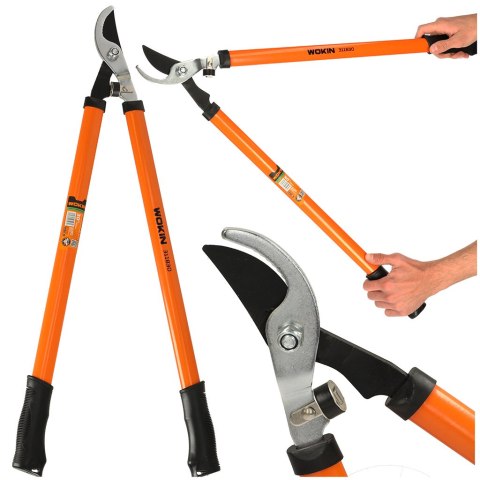 Sekator nożyce do żywopłotu traw ogrodowe do gałęzi dwuręczne duże 30"/750mm WOKIN Sekator nożyce do żywopłotu traw ogrodowe do gałęzi dwuręczne duże 30"/750mm WOKIN