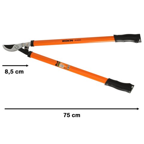 Sekator nożyce do żywopłotu traw ogrodowe do gałęzi dwuręczne duże 30"/750mm WOKIN Sekator nożyce do żywopłotu traw ogrodowe do gałęzi dwuręczne duże 30"/750mm WOKIN