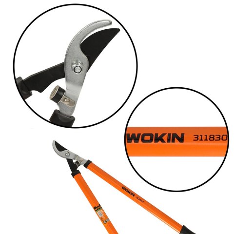 Sekator nożyce do żywopłotu traw ogrodowe do gałęzi dwuręczne duże 30"/750mm WOKIN Sekator nożyce do żywopłotu traw ogrodowe do gałęzi dwuręczne duże 30"/750mm WOKIN
