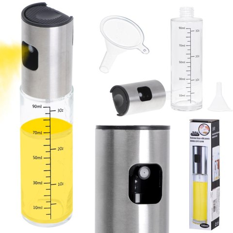 Spryskiwacz do oleju oliwy dozownik w sprayu ze skalą 100ml Spryskiwacz do oleju oliwy dozownik w sprayu ze skalą 100ml