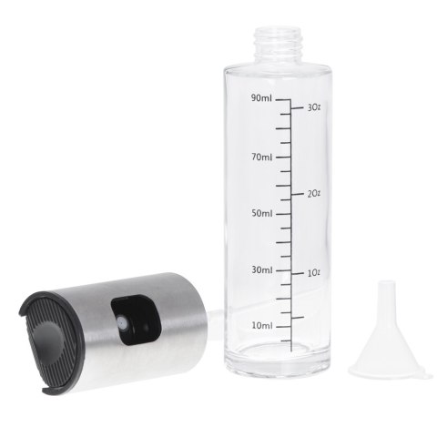 Spryskiwacz do oleju oliwy dozownik w sprayu ze skalą 100ml Spryskiwacz do oleju oliwy dozownik w sprayu ze skalą 100ml