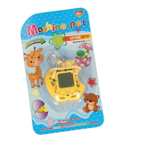 Tamagotchi gra elektroniczna dla dzieci jabłko żółty Tamagotchi gra elektroniczna dla dzieci jabłko żółty