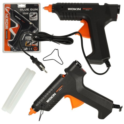 WOKIN Pistolet do kleju klejenia na gorąco 15W + wkłady 11,2mm WOKIN Pistolet do kleju klejenia na gorąco 15W + wkłady 11,2mm