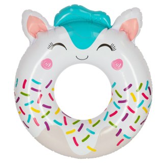 INTEX 59266 Kółko do pływania koło dmuchane ponton plażowy jednorożec max 40kg 76 cm