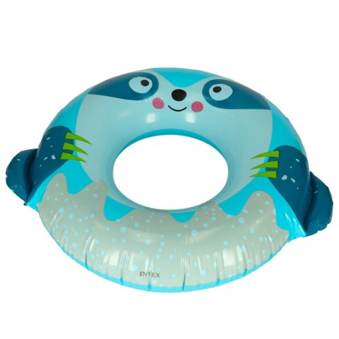INTEX 59266 Kółko do pływania koło dmuchane ponton plażowy leniwiec max 40kg 76 cm INTEX 59266 Kółko do pływania koło dmuchane ponton plażowy leniwiec max 40kg 76 cm