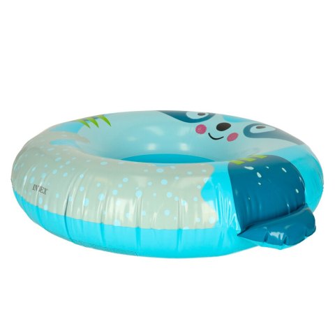 INTEX 59266 Kółko do pływania koło dmuchane ponton plażowy leniwiec max 40kg 76 cm INTEX 59266 Kółko do pływania koło dmuchane ponton plażowy leniwiec max 40kg 76 cm
