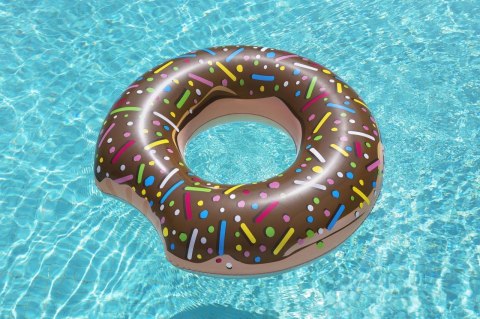 Kółko do pływania koło dmuchane BESTWAY 36188 donut brązowe 107cm Kółko do pływania koło dmuchane BESTWAY 36188 donut brązowe 107cm