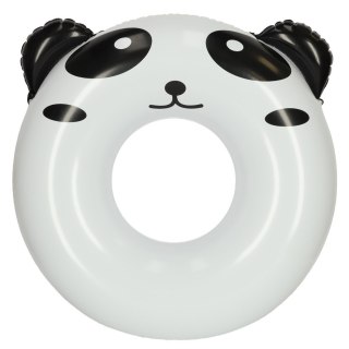 Kółko do pływania koło dmuchane kółko plażowe panda 80cm max 60kg