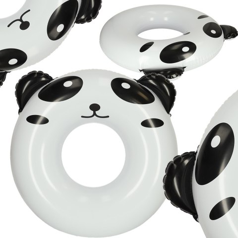 Kółko do pływania koło dmuchane kółko plażowe panda 80cm max 60kg Kółko do pływania koło dmuchane kółko plażowe panda 80cm max 60kg