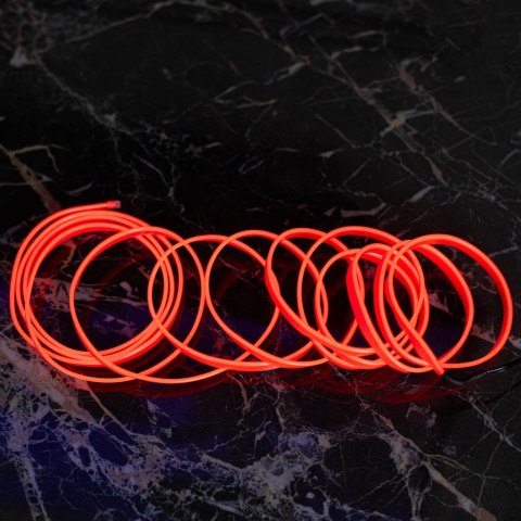 Oświetlenie ambientowe LED do samochodu / auta USB / 12V taśma 5m czerwona Oświetlenie ambientowe LED do samochodu / auta USB / 12V taśma 5m czerwona