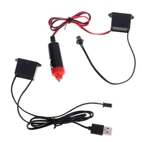 Oświetlenie ambientowe LED do samochodu / auta USB / 12V taśma 5m pomarańczowa Oświetlenie ambientowe LED do samochodu / auta USB / 12V taśma 5m pomarańczowa