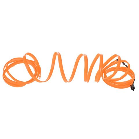 Oświetlenie ambientowe LED do samochodu / auta USB / 12V taśma 5m pomarańczowa Oświetlenie ambientowe LED do samochodu / auta USB / 12V taśma 5m pomarańczowa