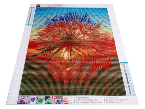 Haft diamentowy Diamond Painting mozaika diamentowa zestaw 5D dmuchawiec Haft diamentowy Diamond Painting mozaika diamentowa zestaw 5D dmuchawiec