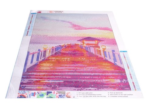Haft diamentowy Diamond Painting mozaika diamentowa zestaw 5D molo Haft diamentowy Diamond Painting mozaika diamentowa zestaw 5D molo