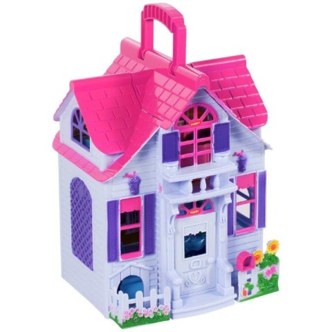 Domek dla lalek Country rozkładana Villa 18cm Domek dla lalek Country rozkładana Villa 18cm