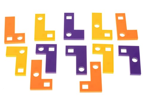 Gra logiczna układanka klocki tetris łamigłówka+ karty 42el. Gra logiczna układanka klocki tetris łamigłówka+ karty 42el.