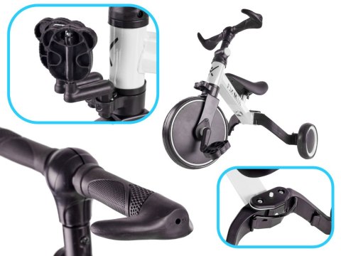 Rowerek biegowy Trike Fix Mini rower wielofunkcyjny 3w1 biały Rowerek biegowy Trike Fix Mini rower wielofunkcyjny 3w1 biały