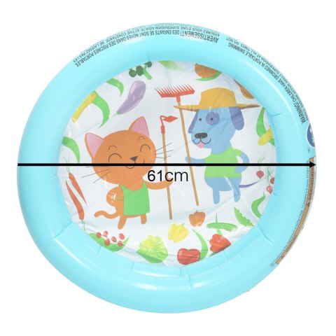 Basen dmuchany BESTWAY 51061 niebieski 61cm Basen dmuchany BESTWAY 51061 niebieski 61cm
