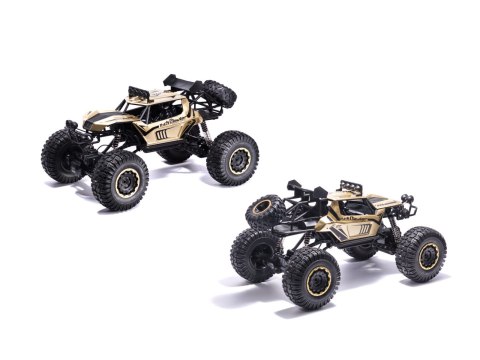 Samochód zdalnie sterowany 2,4GHz 1:8 51cm metal złoty Samochód zdalnie sterowany 2,4GHz 1:8 51cm metal złoty