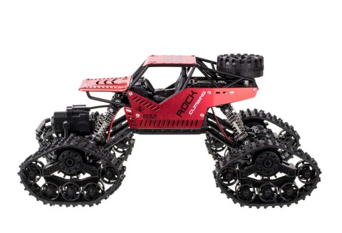 Samochód zdalnie sterowany na pilota RC Rock Crawler 4x4 LHC012 auto 2w1 czerwony Samochód zdalnie sterowany na pilota RC Rock Crawler 4x4 LHC012 auto 2w1 czerwony