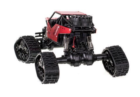 Samochód zdalnie sterowany na pilota RC Rock Crawler 4x4 LHC012 auto 2w1 czerwony Samochód zdalnie sterowany na pilota RC Rock Crawler 4x4 LHC012 auto 2w1 czerwony