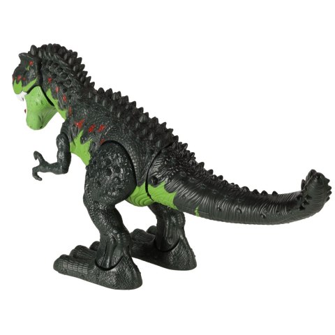 Dinozaur T-REX elektroniczny chodzi ryczy zielony Dinozaur T-REX elektroniczny chodzi ryczy zielony