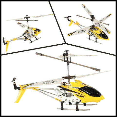Helikopter zdalnie sterowany na pilota RC SYMA S107H 2.4GHz RTF żółty Helikopter zdalnie sterowany na pilota RC SYMA S107H 2.4GHz RTF żółty