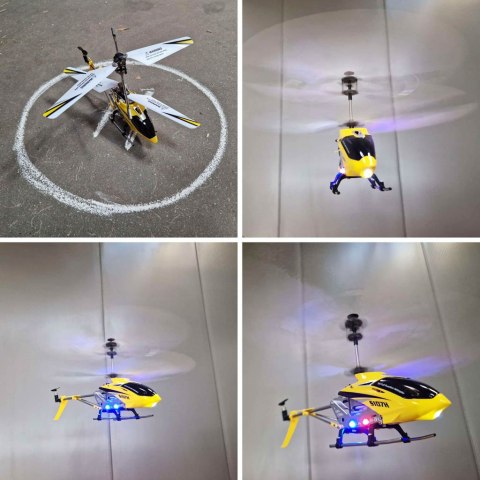 Helikopter zdalnie sterowany na pilota RC SYMA S107H 2.4GHz RTF żółty Helikopter zdalnie sterowany na pilota RC SYMA S107H 2.4GHz RTF żółty