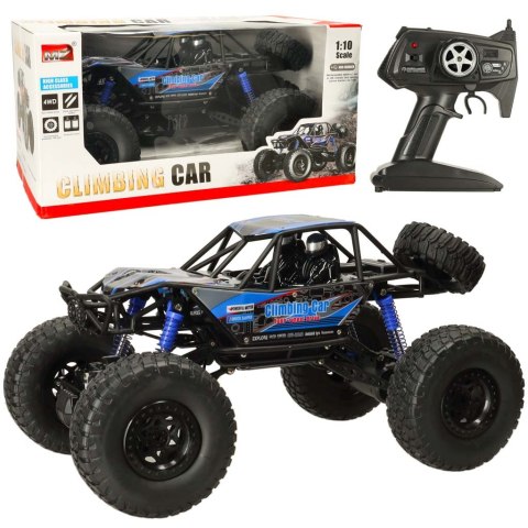 Samochód zdalnie sterowany na pilota RC Crawler Climbing Car 1:10 4WD 48cm niebieski Samochód zdalnie sterowany na pilota RC Crawler Climbing Car 1:10 4WD 48cm niebieski