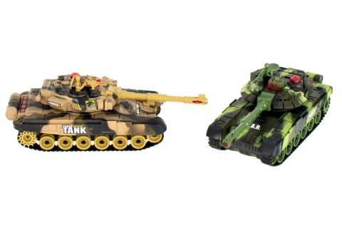 Czołgi zdalnie sterowane na pilota RC War Tank 9993 2,4GHz zestaw 2 sztuk Czołgi zdalnie sterowane na pilota RC War Tank 9993 2,4GHz zestaw 2 sztuk