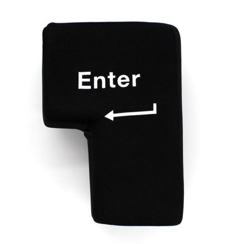 Klawisz ENTER duża antystresowa poduszka USB Klawisz ENTER duża antystresowa poduszka USB
