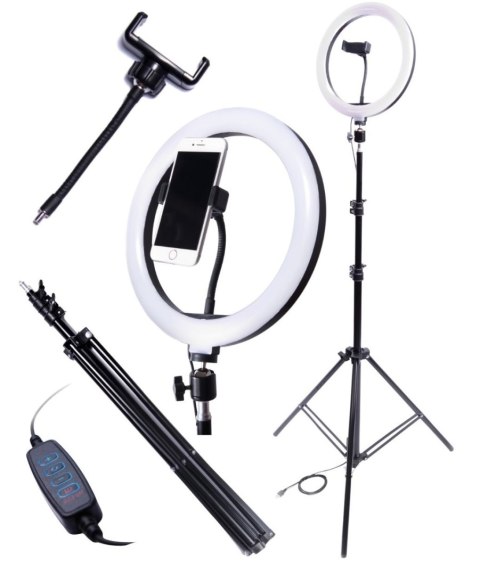 Lampa pierścieniowa 60W RING LED selfie makijaż Lampa pierścieniowa 60W RING LED selfie makijaż