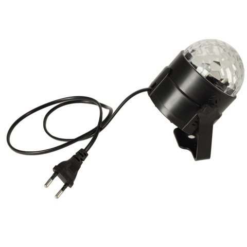 Projektor RGB LED kula disco dyskotekowa + pilot Projektor RGB LED kula disco dyskotekowa + pilot