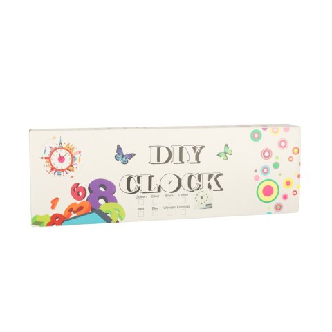 Zegar ścienny naklejany na ścianę 3D lustrzany DIY duży nowoczesny 80-120cm XL Zegar ścienny naklejany na ścianę 3D lustrzany DIY duży nowoczesny 80-120cm XL