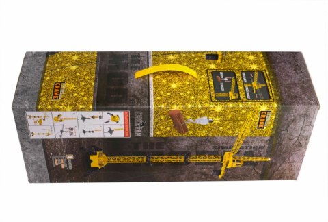 Dźwig Żuraw budowlany zdalnie sterowany RC z hakiem 4CH 128cm Dźwig Żuraw budowlany zdalnie sterowany RC z hakiem 4CH 128cm