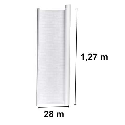 Folia rolka carbon 3D biała 1,27x28m Folia rolka carbon 3D biała 1,27x28m