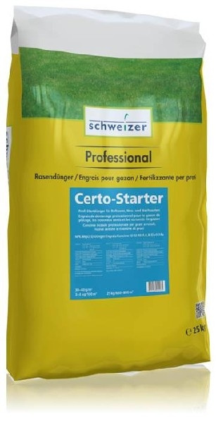 Nawóz startowy Certo - Starter Schweizer 25 kg/600-800 m2 (12-12-10)