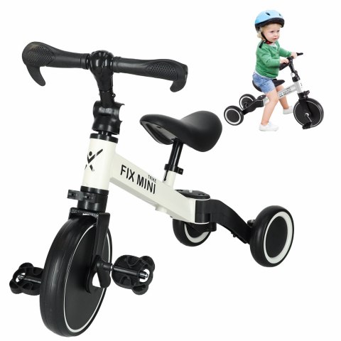 Rowerek biegowy Trike Fix Mini rower wielofunkcyjny 3w1 biały Rowerek biegowy Trike Fix Mini rower wielofunkcyjny 3w1 biały