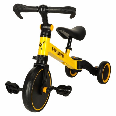 Rowerek biegowy Trike Fix Mini rower wielofunkcyjny 3w1 żółty Rowerek biegowy Trike Fix Mini rower wielofunkcyjny 3w1 żółty