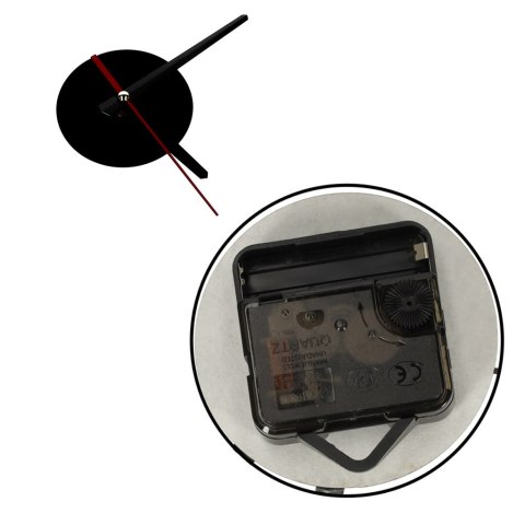 Zegar Ścienny naklejany DIY regulowany nowoczesny czarny 12 godzin Zegar Ścienny naklejany DIY regulowany nowoczesny czarny 12 godzin