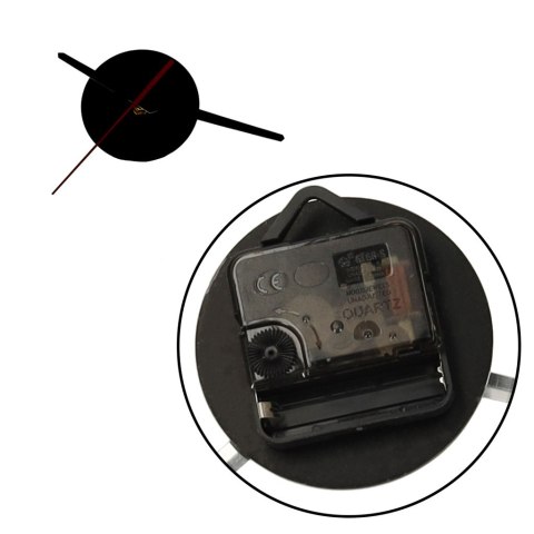 Zegar ścienny do salonu kuchni DIY naklejany nowoczesny 3D czarny 4 duże cyfry Zegar ścienny do salonu kuchni DIY naklejany nowoczesny 3D czarny 4 duże cyfry