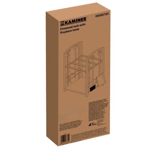 Stojak na drewno z przyborami PK011 Stojak na drewno z przyborami PK011